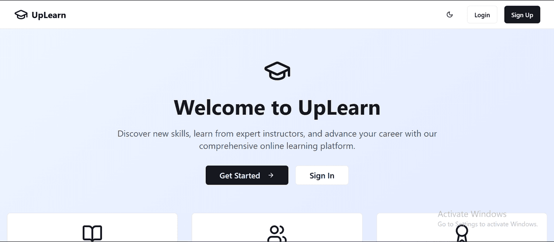 UpLearn LMS